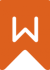 Thumbnail Woligo Bookmark shaped W orange logo